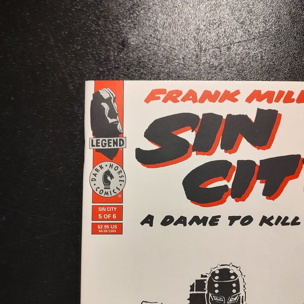 FRANK MILLERS SIN CITY #5 (1994 DARK HORSE) FIRST PRINT